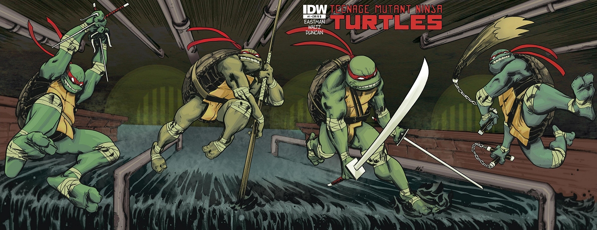 IDW TMNT #1 - Les 13 Couvertures Tmnt1_coverF_gatefold