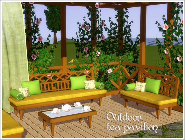 Outdoor Tea pavilion by Severinka Pavilion6