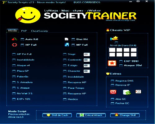 SOCIETY TRAINER V3 29/02/2012 ATUALIZADO !!! 222222222222222222