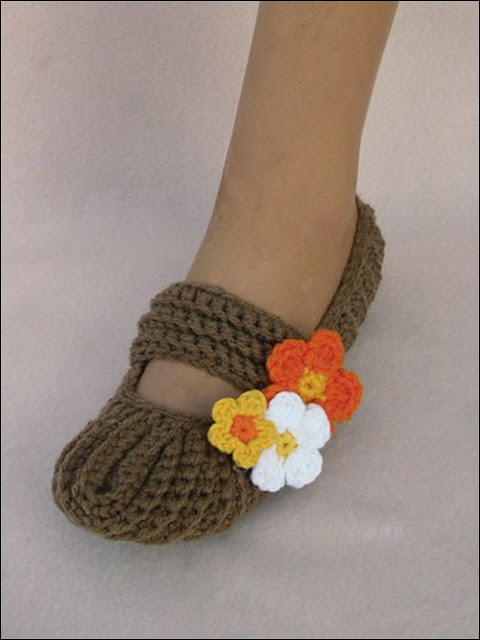 أحذية تريكو مذهلة - Amazing Knitted Footwear  Knitted-footwear-20