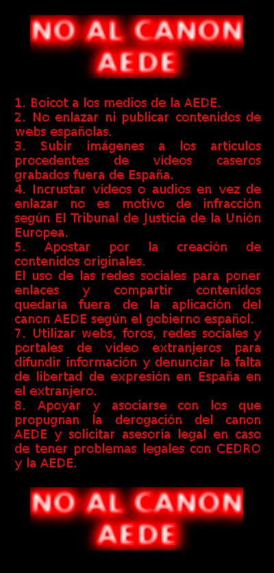 Crónicas de un rebelde contra la nueva dictadura de España Aede