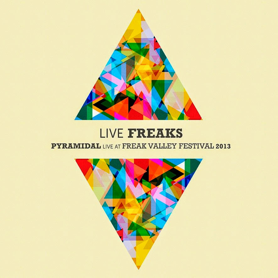 reseña PYRAMIDAL - "LIVE FREAKS; LIVE AT FREAK VALLEY FESTIVAL 2013" LBR 005, 12"LP 1461489_732294443459854_2895799763882640072_n