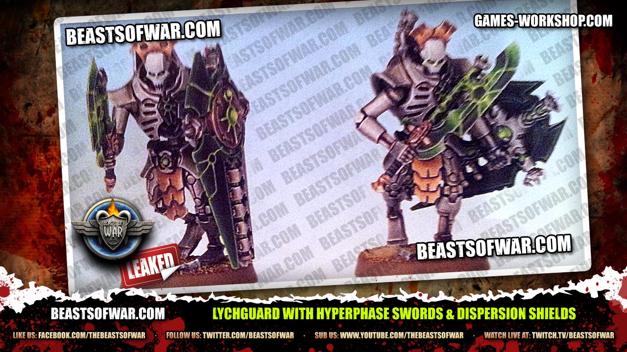 Codex: Necrons Lychguard-Hyperphase-Swords-and-Dispersion-Shields