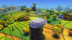 Analise Do Jogo Cube World  Paisagem