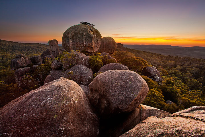 Ảnh Thiên nhiên làm desktop đẹp Cathedral-rock-sunrise