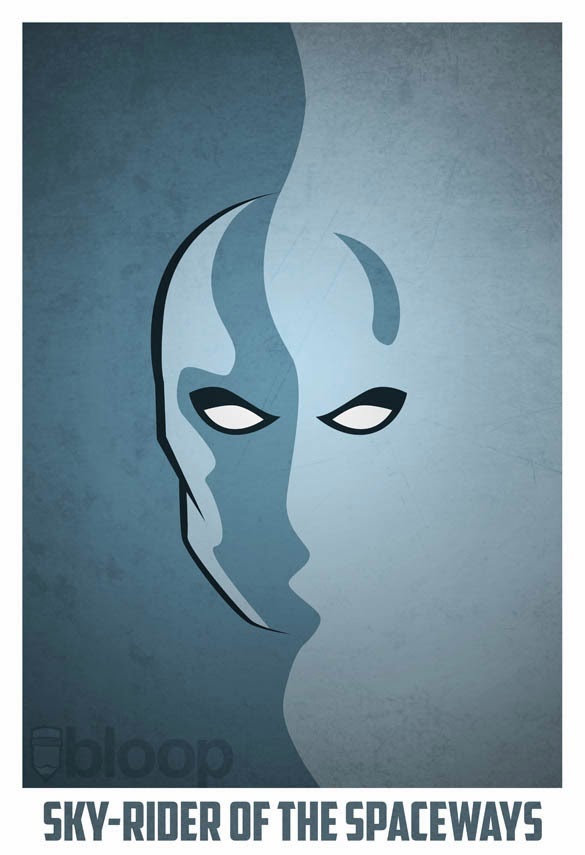 Mais de 50 Super-Heróis Minimalistas de Andres Romero Superheroes-and-villains-minimal-art-posters-by-bloop-1