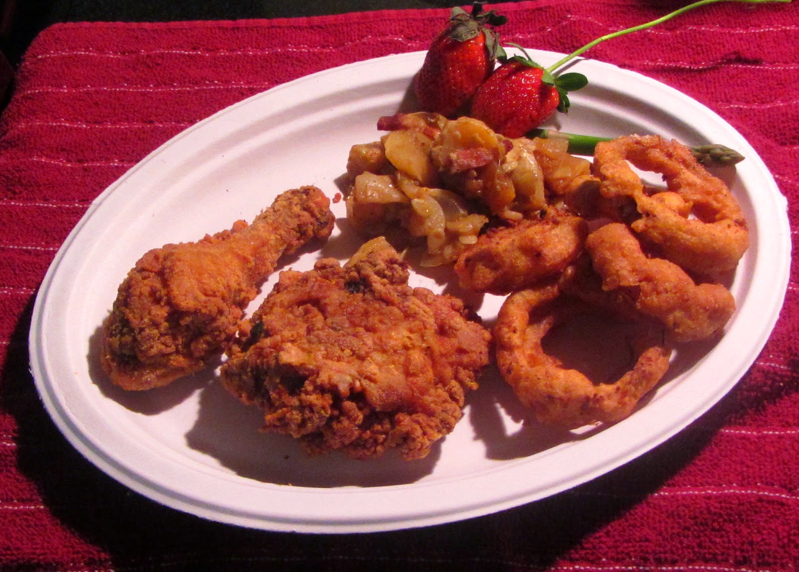 Home fried chicken Cajun style IMG_5072