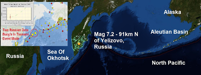 A massive mag 7.2 quake strikes directly under The Zhupanovsky volcano Untitled