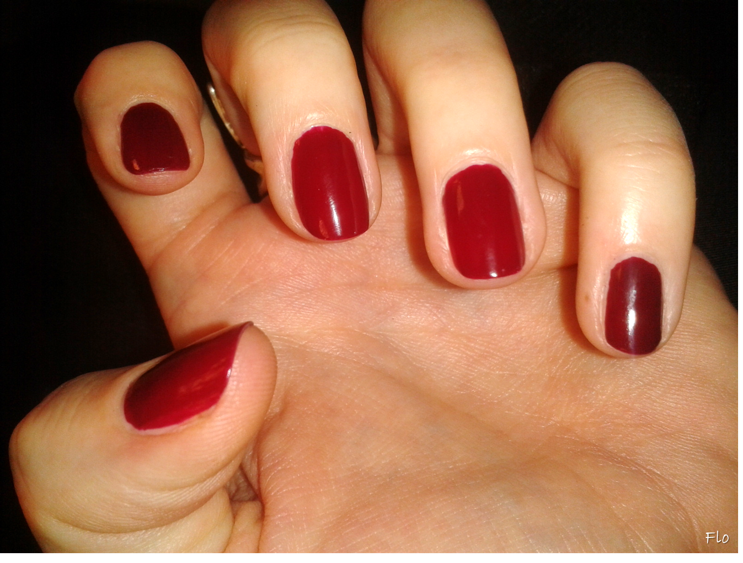 OPI Malaga Wine NLL87  Rouge4