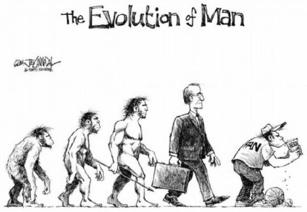 La evolución del hombre  Evolving-evolution