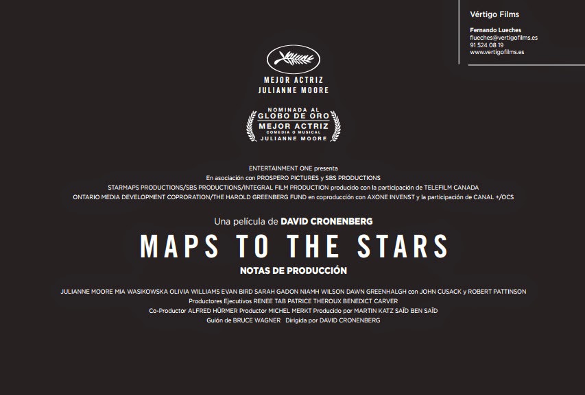 5 Marzo - MAPS TO THE STARS - Pressbook!!! Imagen4