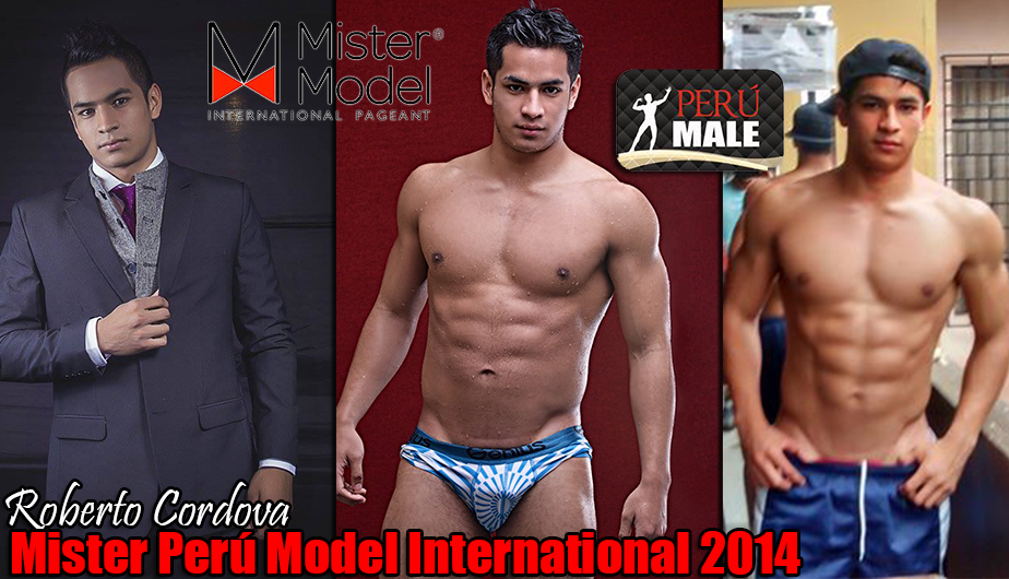 2014 | Mister Model International | Peru | Roberto Córdova Robertocordovampmi2014
