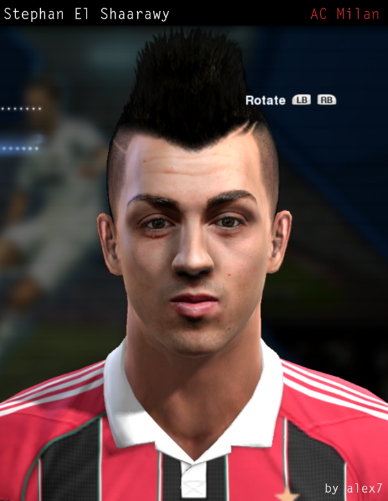 PES 2013: Face de El Shaarawy - Milan Preview