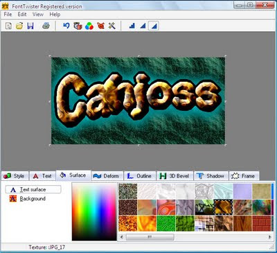 FontTwister [Software Pembuat Tulisan Bagaikan Orang Profesional] Ft