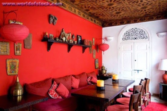 تصميمات رائعه لغرف المعيشه المغربيه  Exquisite-moroccan-dining-room-designs-32-554x367