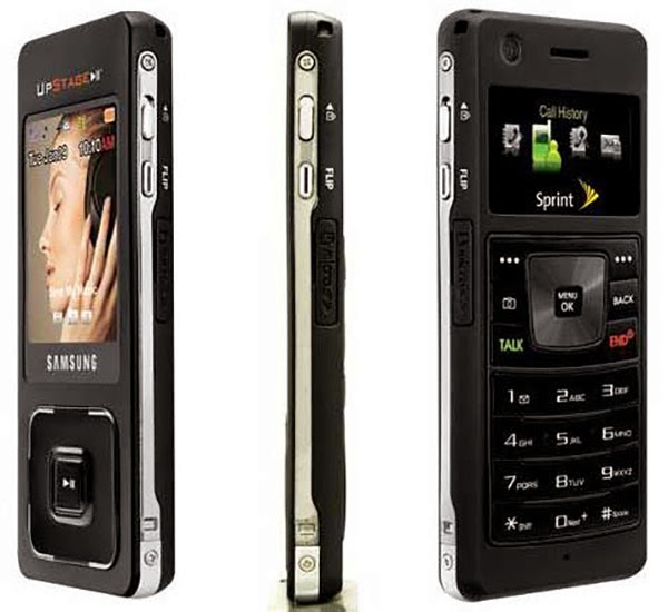 قائمة بـ9 هواتف الأكثر غرابة من سامسونج . Samsung-upstage-sprint-cell-phone-2