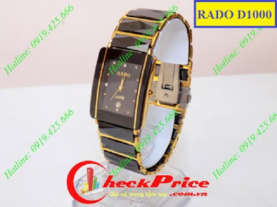 Đồng hồ Rado tinh tế sắc nét tạo nên cá tính khá mạnh RD-1KV1N