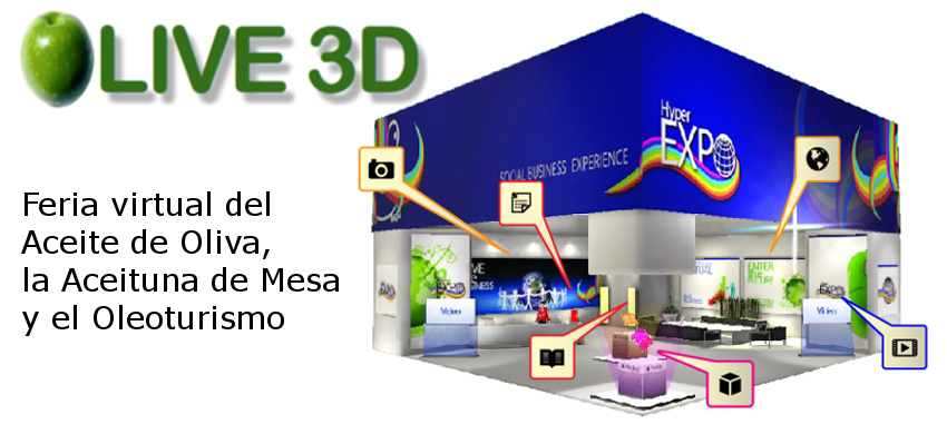 Olive3D, Feria Virtual del Aceite de Oliva, la Aceituna de mesa y el Oleoturismo Oleo3D