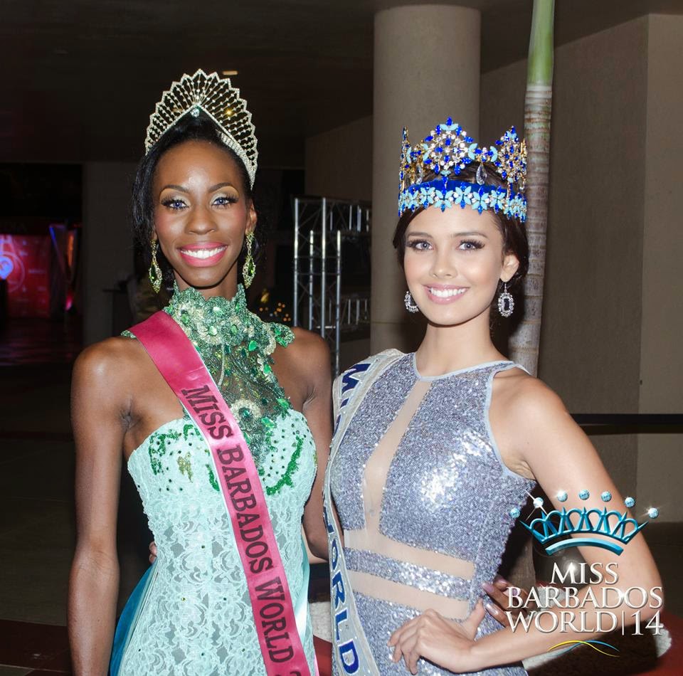 Zoe Trotman was crowned Miss Barbados World 2014  Barb3