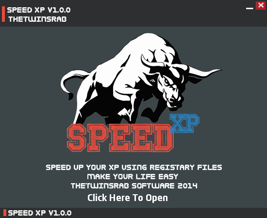  اقوى برنامج لتسريع ويندوز اكس بي Speed Xp v.1.0.0  1