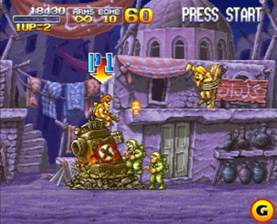 حصريا على عرب روك لعبة حرب الخليج Metal Slug X على اكثر من سيرفر 22