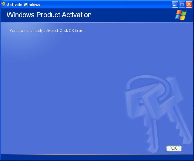 [Share] Cara Membuat Windows XP bajakan Menjadi Original (GENUINE)  XPaktivasi