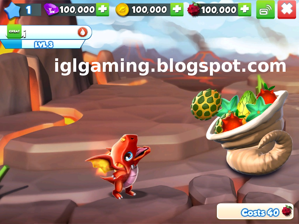 How to get UN limited Gem , Unlimited Gold,Unlimited Food in dragon mania legends? Dragon-Mania-Legends-for-iOS-iPhone-screenshot-001-feeding