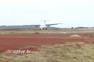 POUSO - [Brasil] Avião da Azul sai da pista após duas tentativas de pouso no Paraná 1348859949