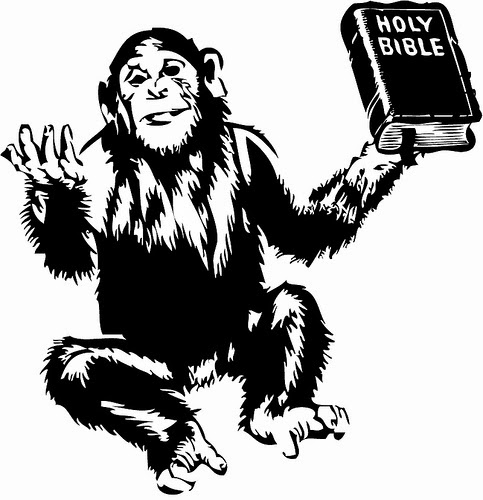 The Globe Earth Lie Darwin-Theory-Bible-Monkey