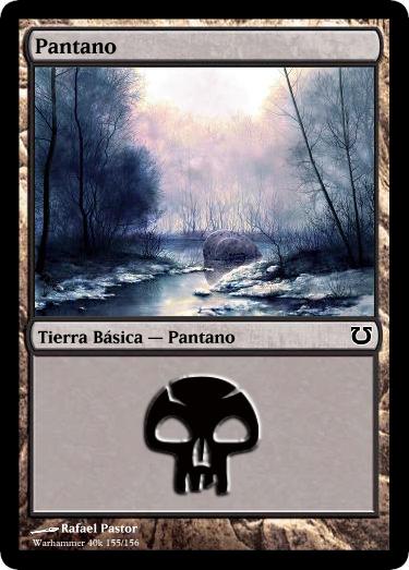 Cartas Warhammer 40k para Magic Pantano.3