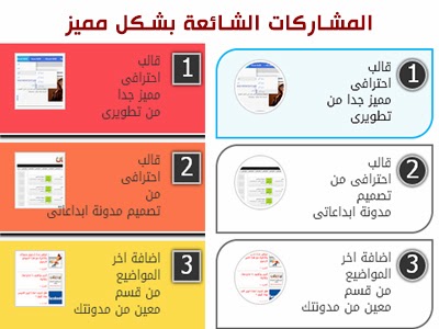  إضافة أجمل تأثير على المشاركات الشائعة فى بلوجر  300