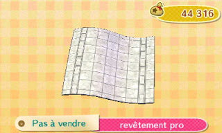 Sarah et ses murs/tapis ACNL Pro2