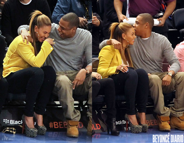 Beyoncé y Jay-Z en el Madison Square Garden. 2_