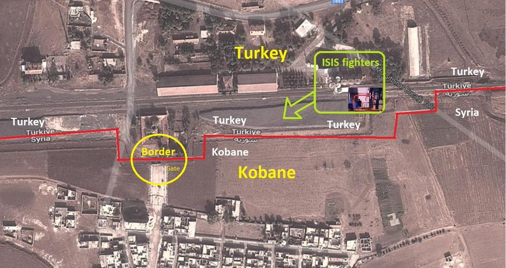 معركه عين العرب " كوباني "  - صفحة 6 FSA%2Bentered%2Bturkey%2Bto%2Bfight%2BISIS%2Bafter%2BTurkey%2Ballowed%2BISIS%2Bto%2Battacks%2BKobani%2B1