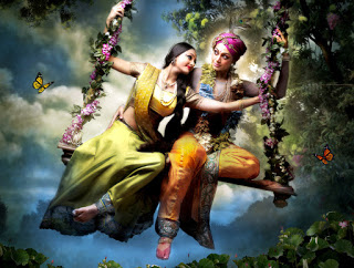 si un sosie de krishna existait? Krishna-radha