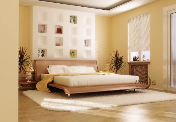 Familia de Chandria (soy muy original) Elegant-beige-bedroom-design-interior-painting