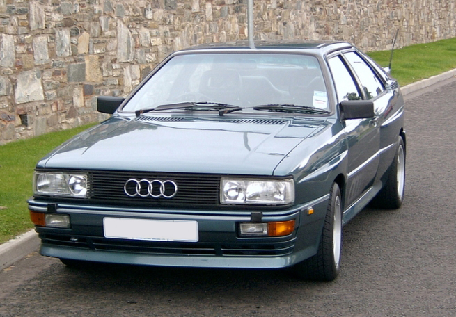  تطور علامه audi عبر الزمن مع بعض الصور القديمه وحديثه 1980_audi-quattro_face1