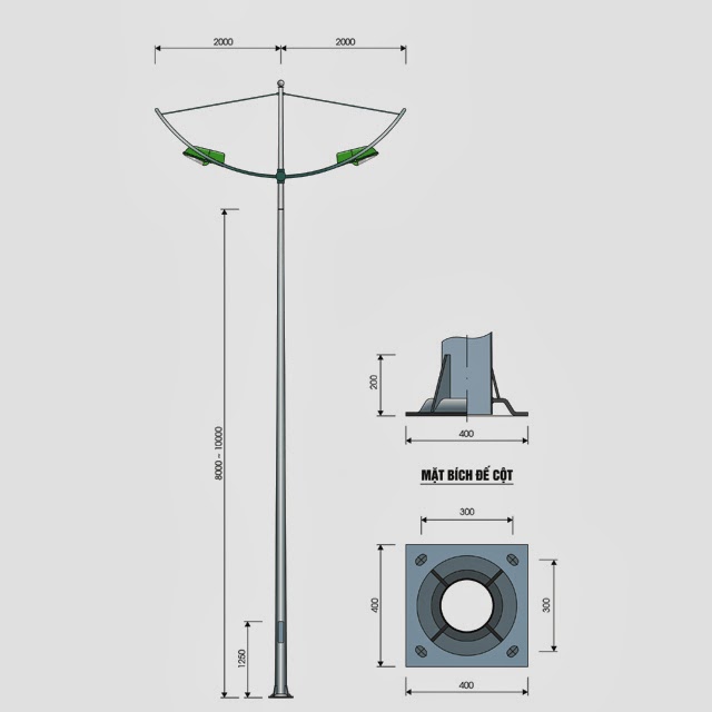 Phân loại cột đèn cao áp... Cot-den-pha-cao-ap-vong-cung