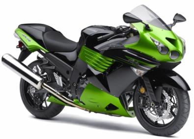 If they were in modern times.... 2011-Kawasaki-Ninja-ZX-14-green