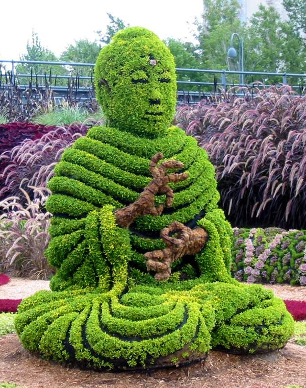 تماثيل مذهلة من النباتات والزهور في كندا - Incredibly sculptures plants Bertgil