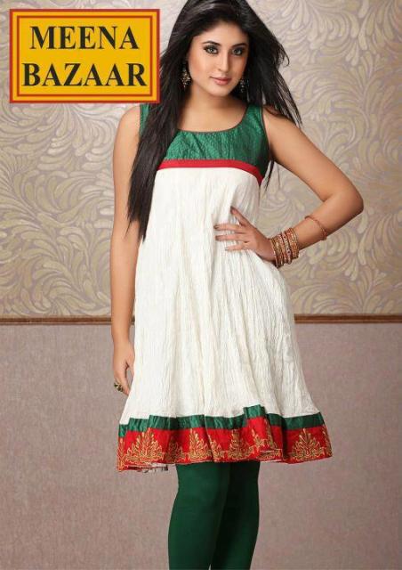 صور بطلة مسلسل سجين الحب kritika kamra  تعرض تشكيلة ملابس Meena Bazaar  Meena-Bazar-Anarkali-dresses-2012