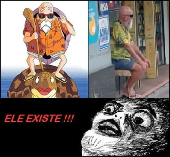 ele existe! Eleexisteeee