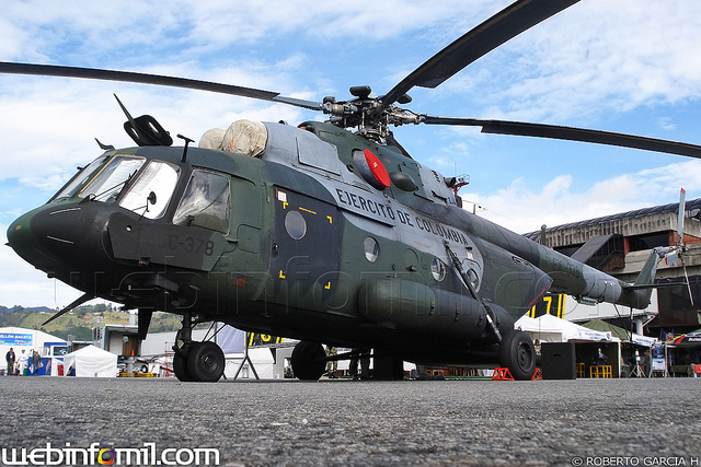 MI-17 Ejército Colombiano Mi-175V