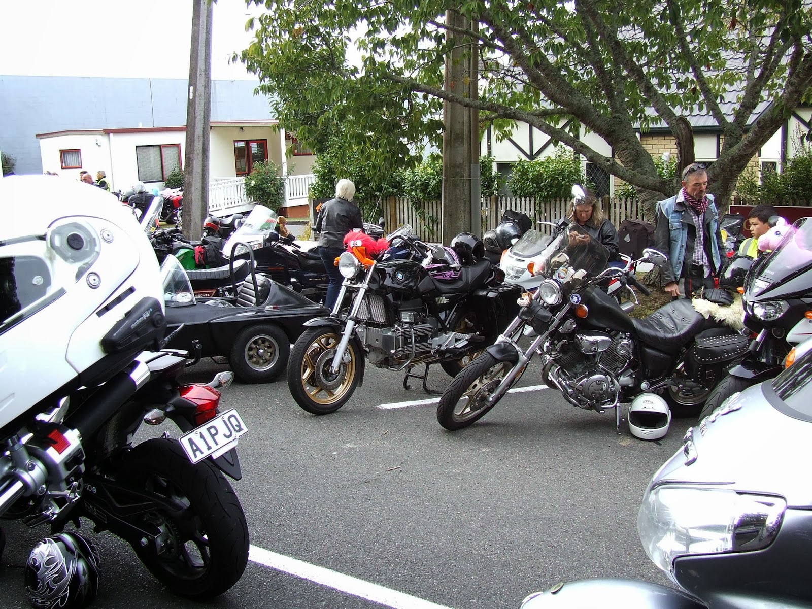 Toy Run Ulysses Waikato Chapter Cambridge - Hamilton NZ DSCF2886