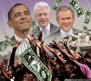 Our Last Stand | Report #1: Ryadi, General Rosier, Pureheart and a call to Congress...  NWOobama_clinton_bush_haiti_dees