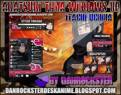 TEMAS de NARUTO PARA WINDOWS XP Y 7 ITATXPP