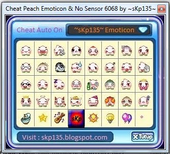 Cheat Peach Emoticon & No Sensor V.6068 Untitled