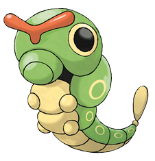 ¿Qué Pokémon es el de arriba? 010Caterpie