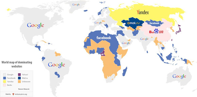 2012 - Top 10 Most Visited Websites in 2012 N