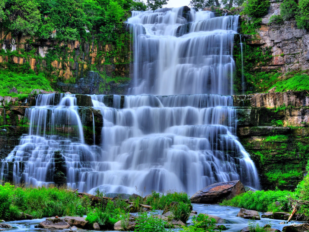 Gregannandale Falls Beautiful-waterfalls-wallpapers